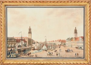 Lilla Torg da Justus Fredrik Weinberg